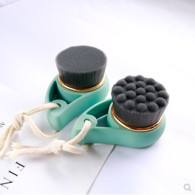 Bamboo charcoal facial brush